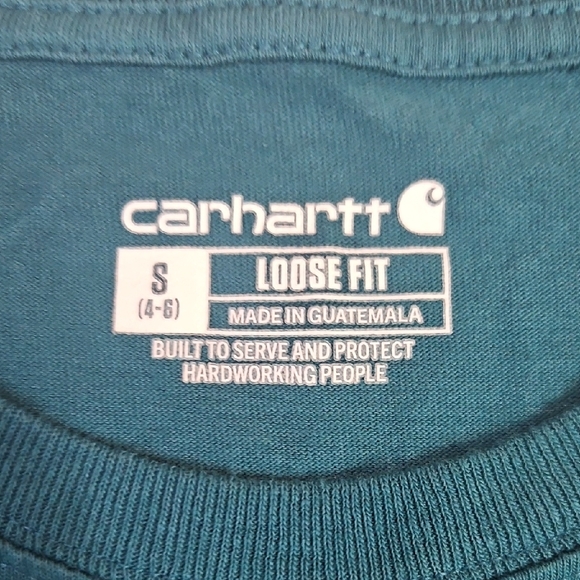 Carhartt Loose Fit Heavyweight Short-Sleeve Pocket T-Shirt Size Small - Picture 3 of 4